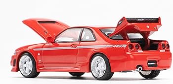 Amazon | POP RACE 1/64 ニッサン GT-R R33 NISMO 400R - Super Clear