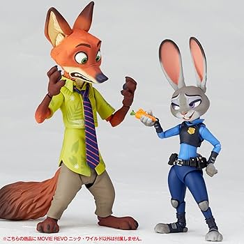 Amazon.co.jp: figure complex ムービー・リボ Nick Wilde ニック