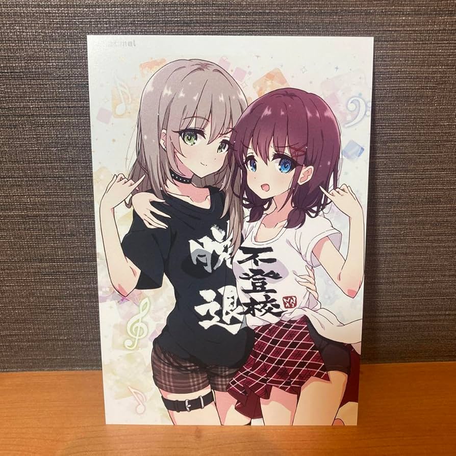 Amazon.co.jp: ガールズバンドクライ ポストカード 井芹仁菜 河原木