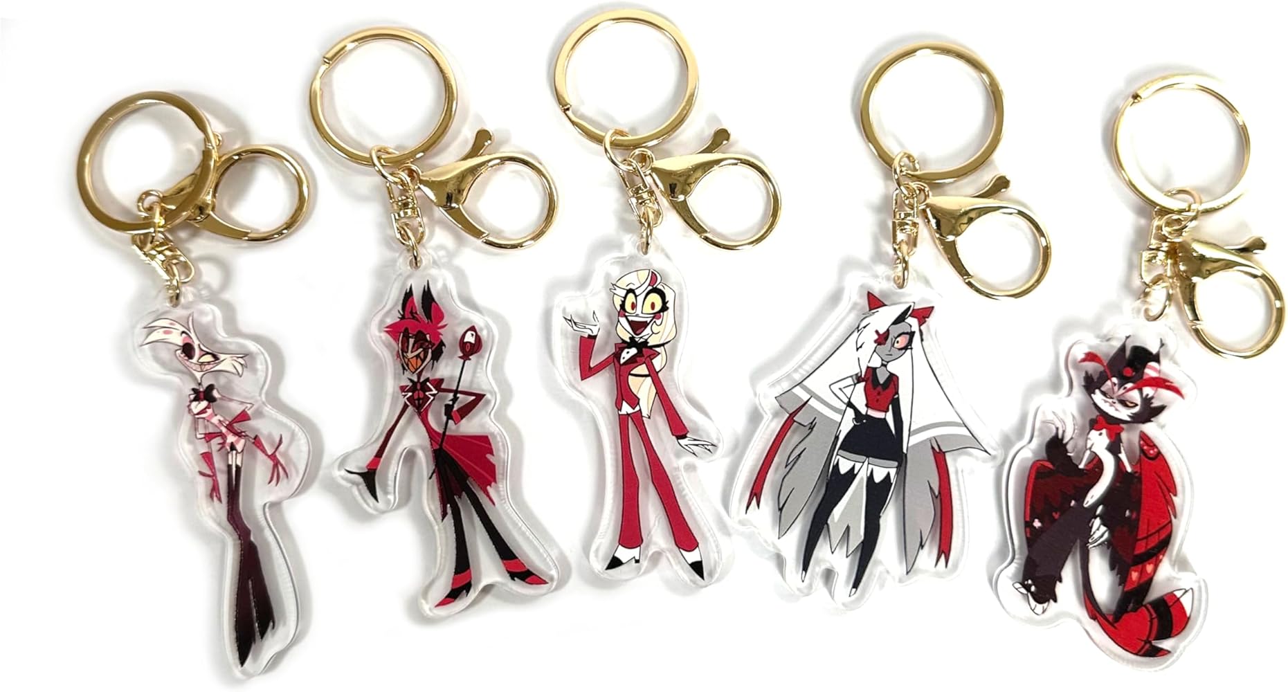 Amazon.co.jp: ハズビンホテルへようこそ！ アクリル キーホルダー 5種