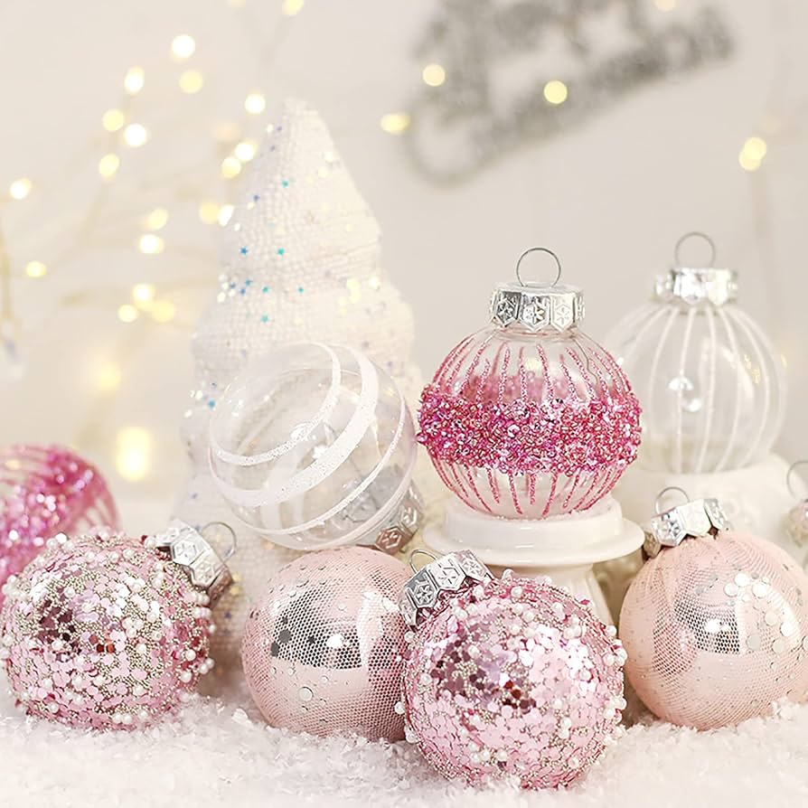 Amazon.co.jp: クリスマス オーナメント 25個セット 6cmボール