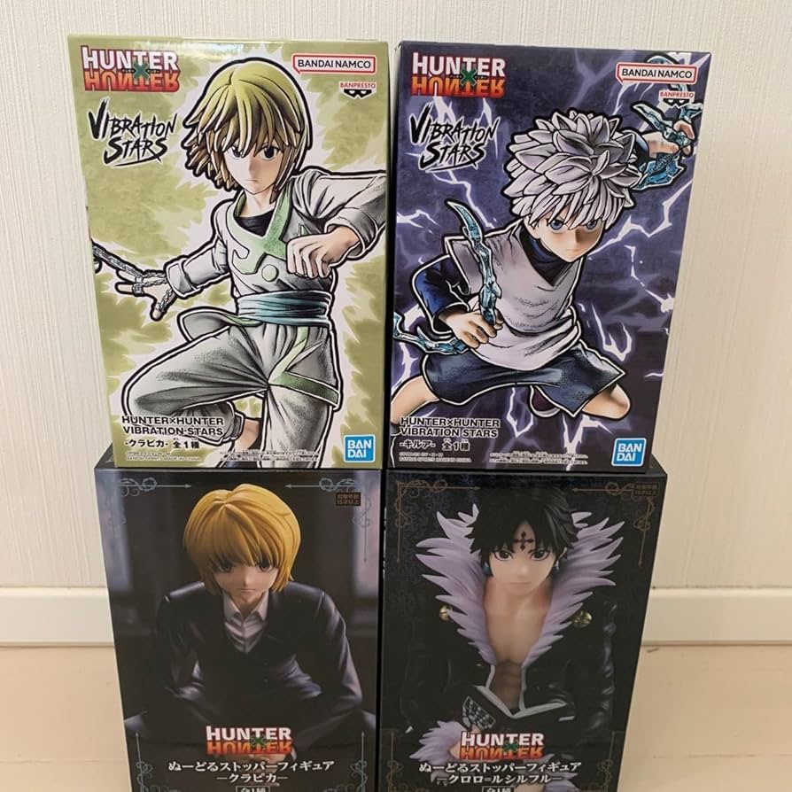 Amazon.co.jp: HUNTER×HUNTER ハンターハンター フィギュア4点セット