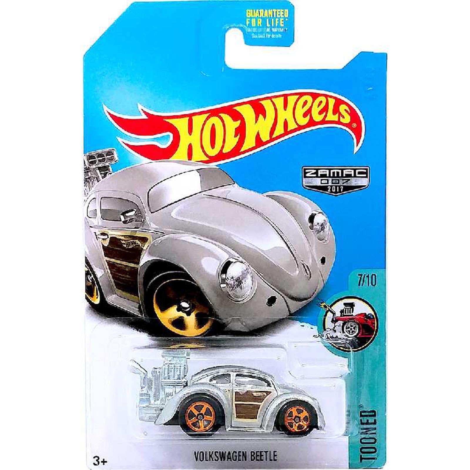 Amazon.com: Hot Wheels 2017 Tooned Volkswagen Beetle, Exclusive