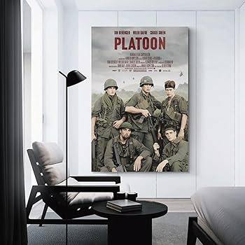 Amazon.co.jp: プラトーン Platoon 映画ポスター ウォールアート