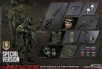 Amazon | DAMTOYS 1/6 ロシア連邦軍 スナイパー スペシャル