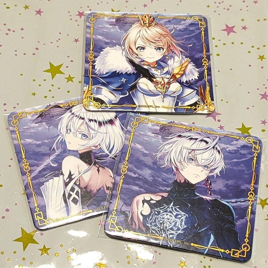 Amazon.co.jp: 白猫プロジェクト 9周年 コースター ジン サヤ エレノア