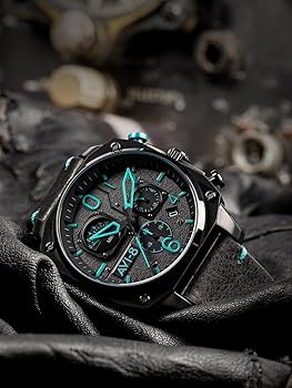 Amazon.com: AVI-8 Mens 45mm Hawker Hunter Retrograde Chronograph