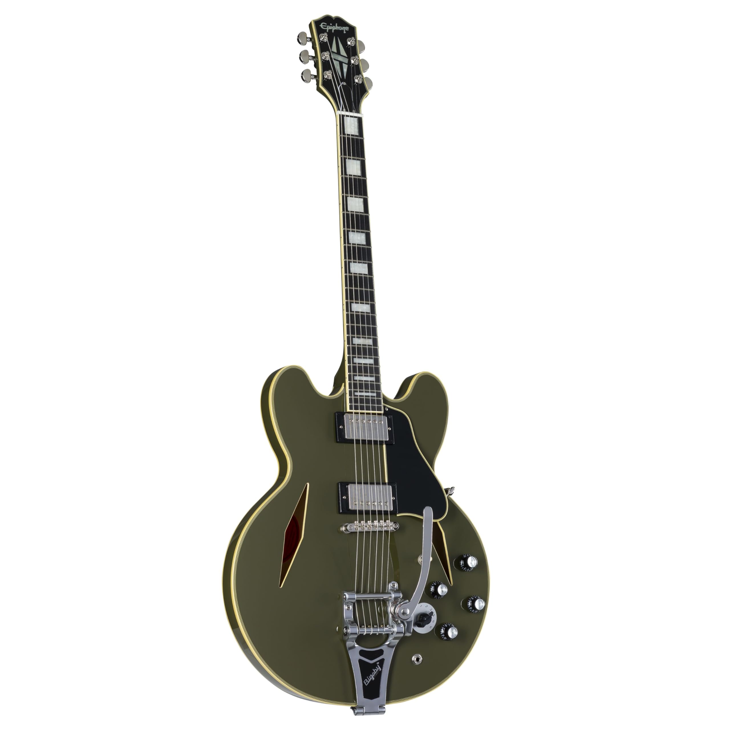 Amazon | Epiphone Shinichi Ubukata ES-355 Ver.02 Olive Drab エレキ
