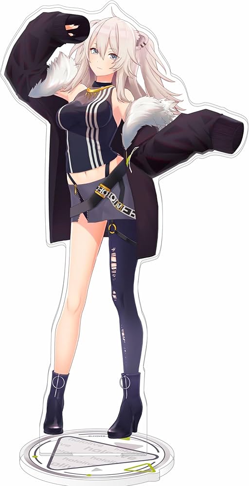 Amazon.co.jp: 獅白ぼたん アクリルスタンド 3D 高さ約23cm