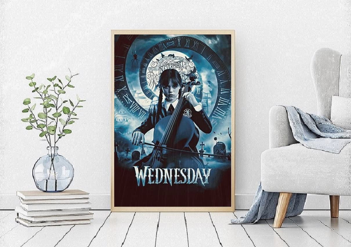 Amazon.co.jp: 映画ポスター ウェンズデー Wednesday アダムス