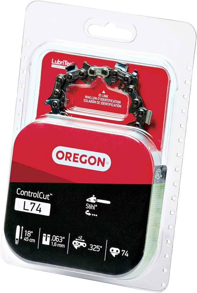 Amazon.com: Oregon L74 ControlCut Replacement Chainsaw Chain for