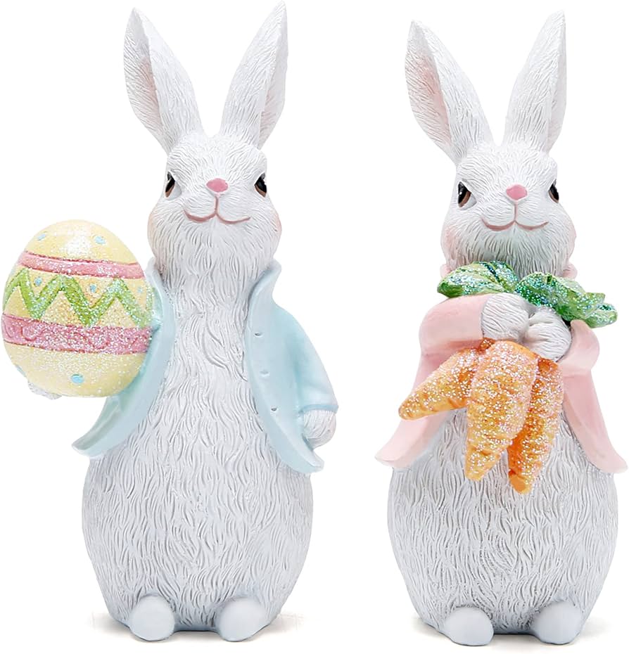Amazon.co.jp: Hodao イースターバニーデコレーション 春 ホーム