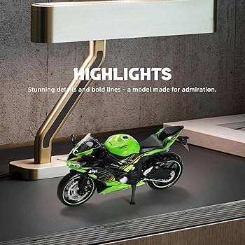 Amazon.com: SHINESIGNAL 1:12 Motorcycle Model Toy for Kawasaki