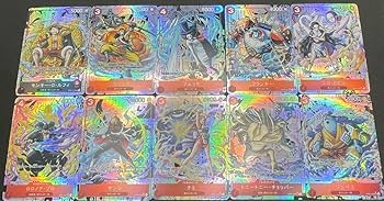 Amazon.co.jp: ワンピースカード 麦わら海賊団 コミパラ 10枚セット