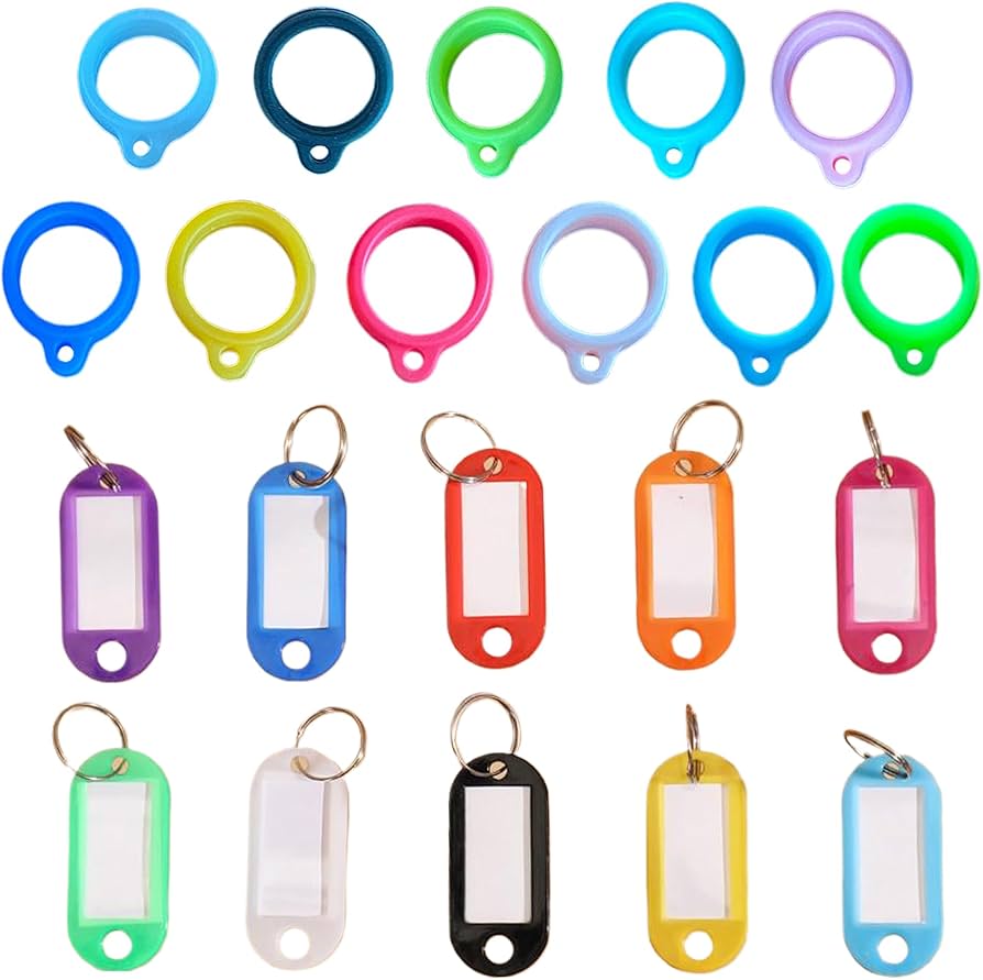 Amazon.co.jp: DELUXEFOX アンブレラマーカー 26個入り ラベルホルダー