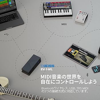 Amazon | BOSS ボス EV-1-WL ワイヤレスエクスプレッションペダル