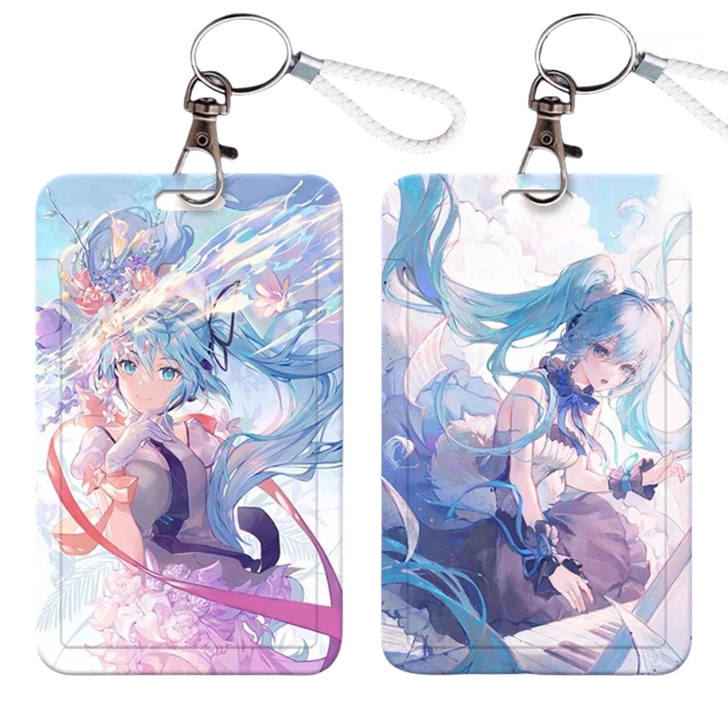 Amazon.co.jp: 初音ミク パスケース ICカードケース Miku ホワイト