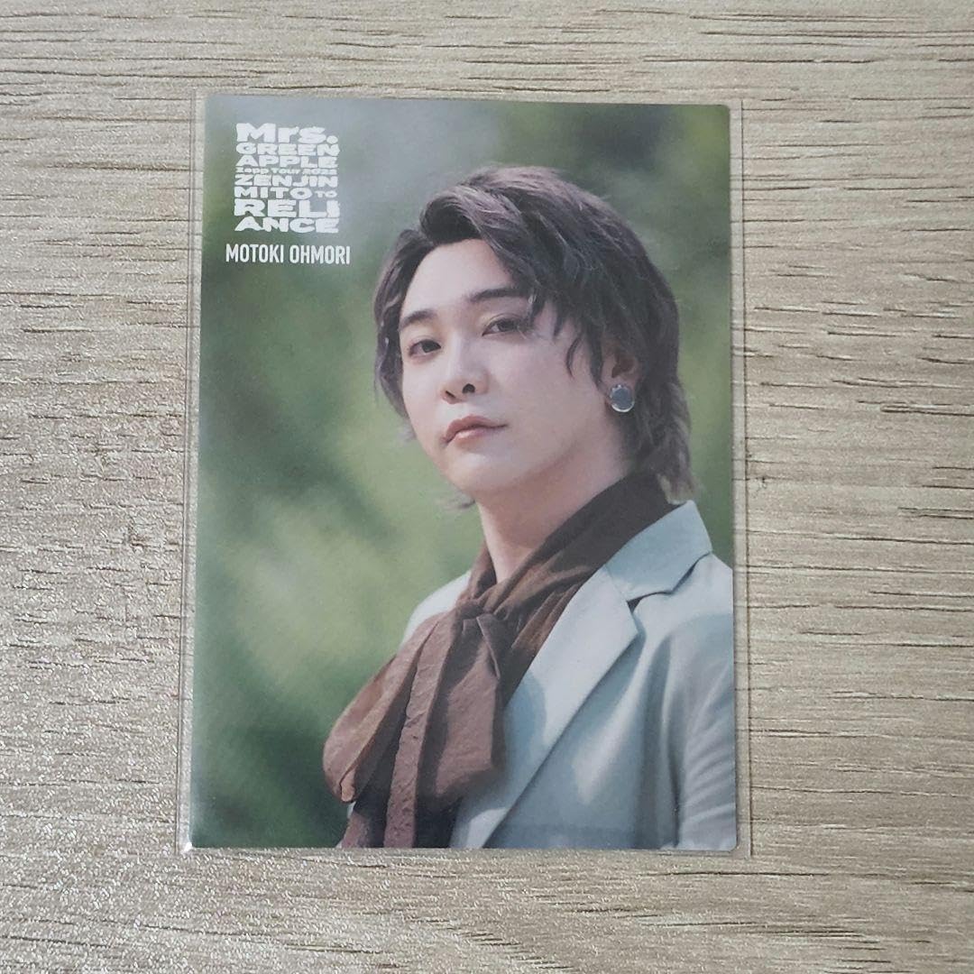 Amazon.co.jp: Mrs.GREEN APPLE 大森元貴 ゼンジン フォトカ 大森元貴
