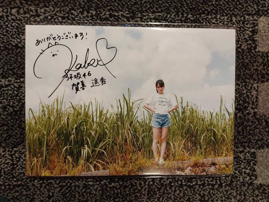 Amazon.co.jp: 賀喜遥香 写真集 直筆サイン入りパネル パネル展 : おもちゃ