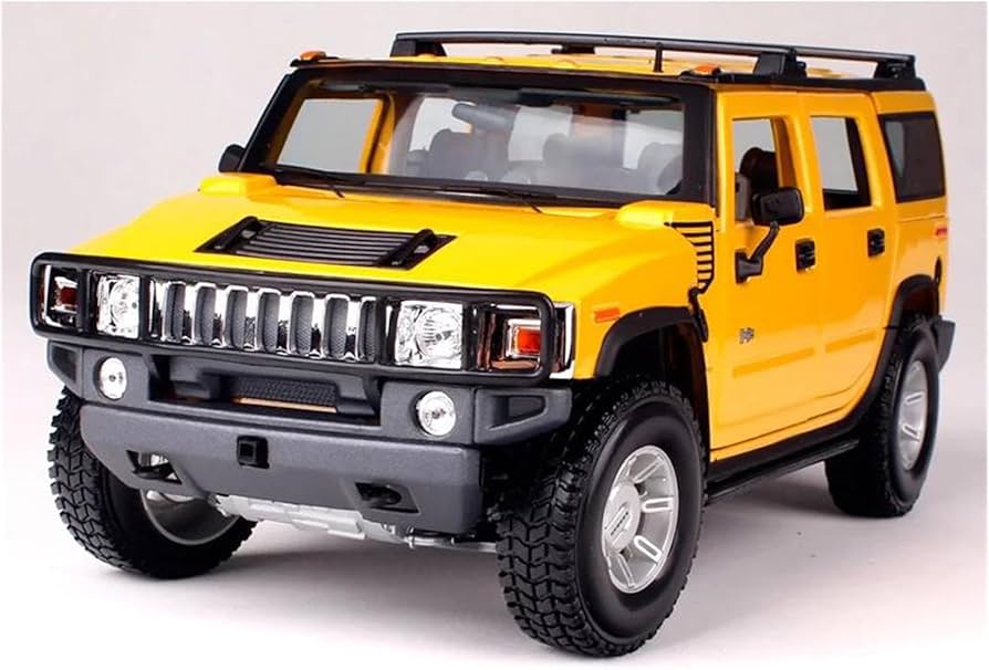Amazon.co.jp: 1:18ハマー H2 SUV に最適 車のダイキャストモデルの車