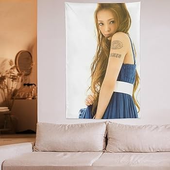 Amazon.co.jp: 安室 奈美恵 (23) タペストリー ポスター 壁飾り 背景布