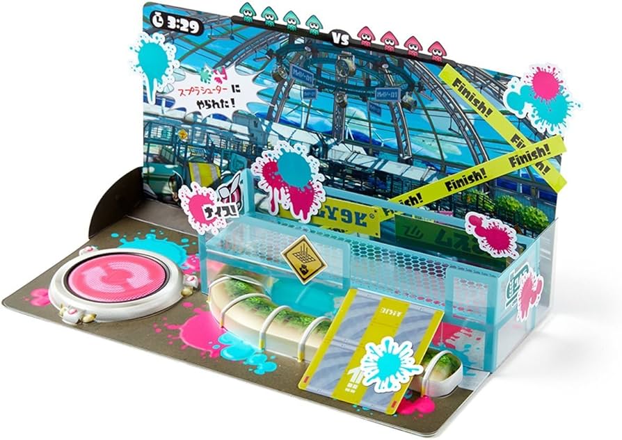 Amazon.com: amiibo diorama kit Splatoon [mozuku farm] Japan Import
