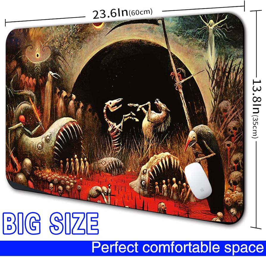 Amazon.com: Damnation - Board Game TCG Playmat - 23.6x13.8 inches