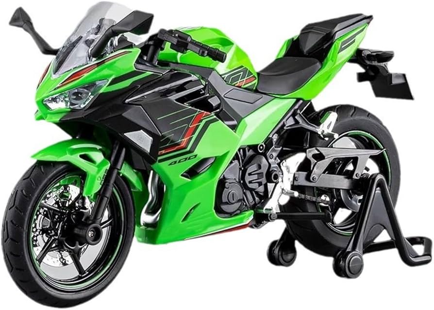 Amazon.co.jp: 1/12スケール カワサキ用Ninja 400バイクモデル 合金