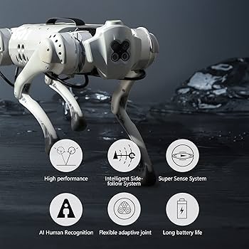 Amazon | UNITREE GO2 ロボット 犬 おもちゃ 四足歩行ロボット 大人用