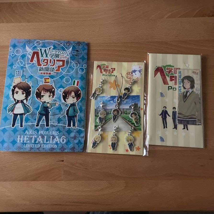 Amazon.co.jp: 学園ヘタリア 特典グッズ メタルチャーム ・クリア