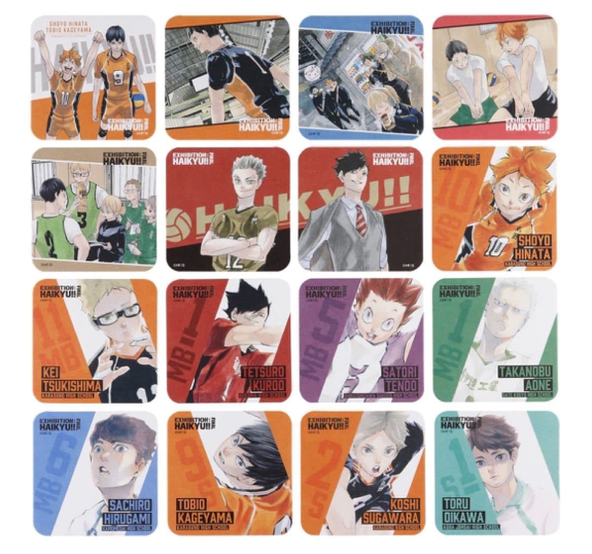 ハイキュー ハイキュー ハイキュー展 アートコースター box 第5弾