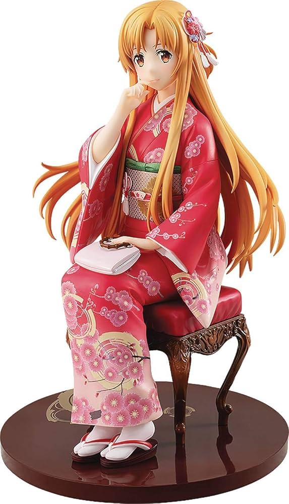 Amazon.co.jp: ソードアート・オンライン アスナ 晴着Ver. 1/7スケール