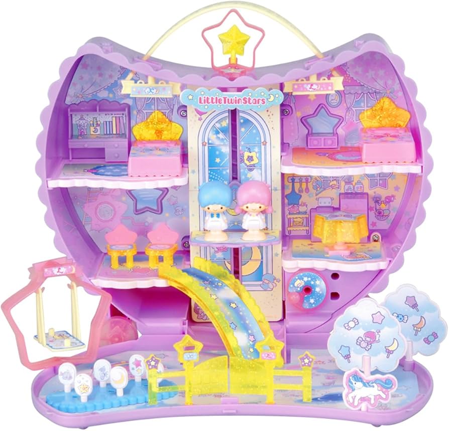 Amazon.co.jp: こえだちゃん キキ&ララ 月のおうち ミルキーウェイ