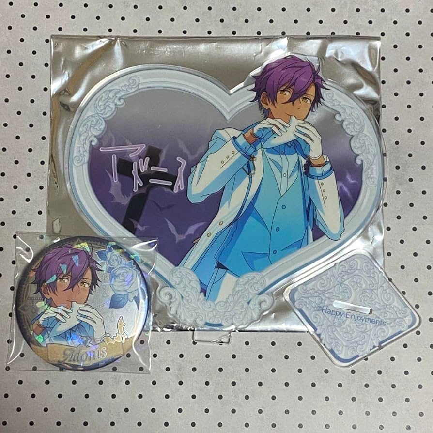 Amazon | あんスタ 中国グッズ 誓約アクスタ 誓約缶バッジ アドニス