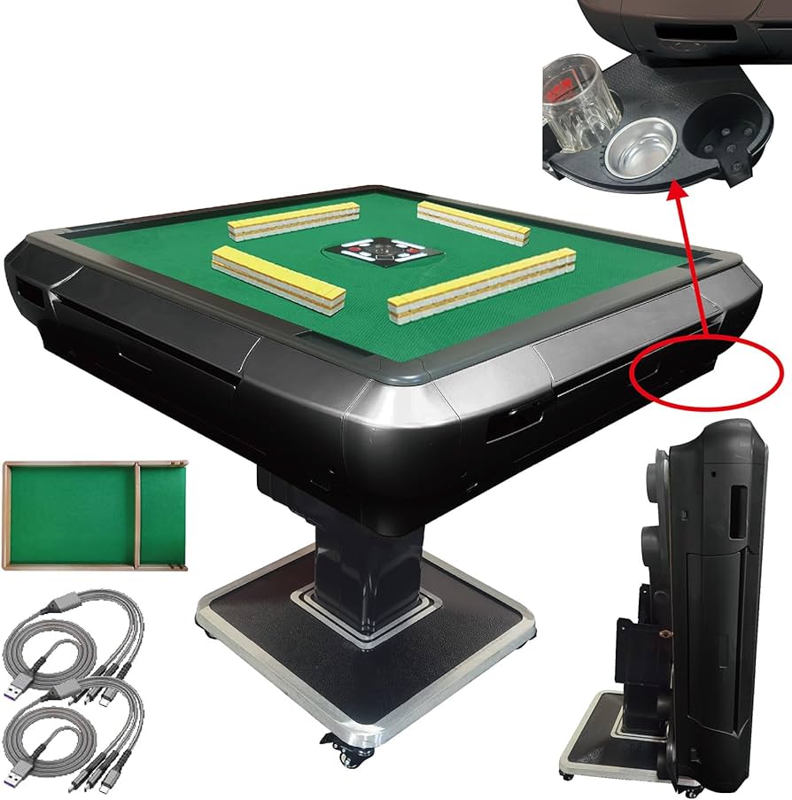 Amazon | 【準備・進行の自動化】 全自動麻雀卓 麻雀卓 自動 電動 雀卓