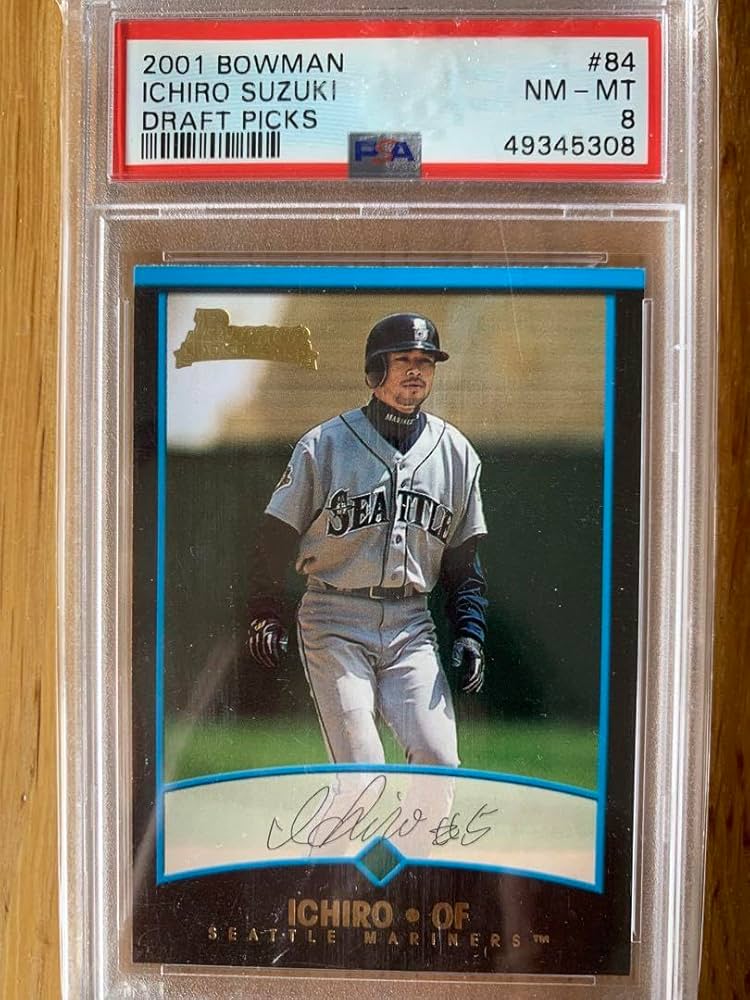 Amazon.co.jp: シアトル マリナーズ 鈴木一郎 イチロー ルーキーカード