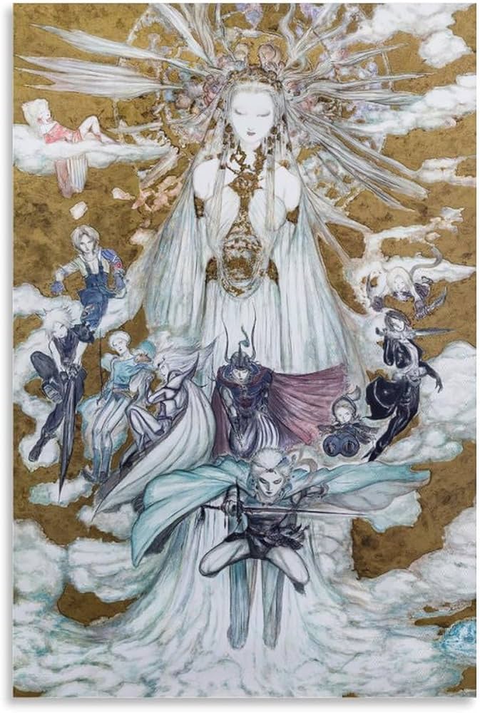 Amazon.co.jp: Yoshitaka Amano 天野喜孝 ファイナルファンタジー 8