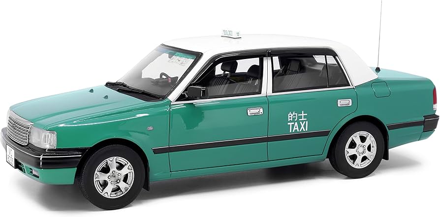 Amazon | Tiny 1/18 トヨタ クラウンコンフォート 香港タクシー (4