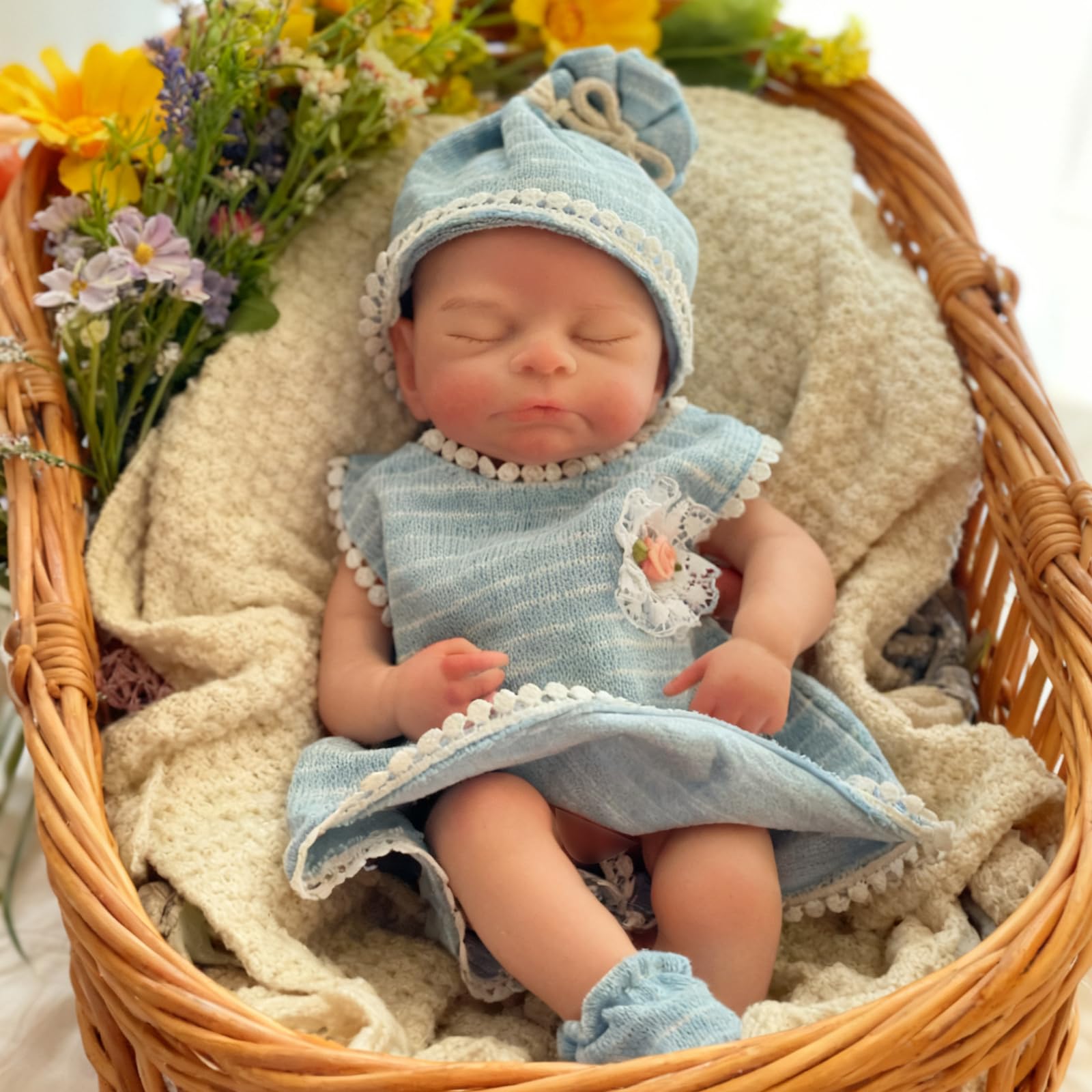 Amazon.com: Yokyyi 13inch Full Silicone Reborn Baby Doll Timothy