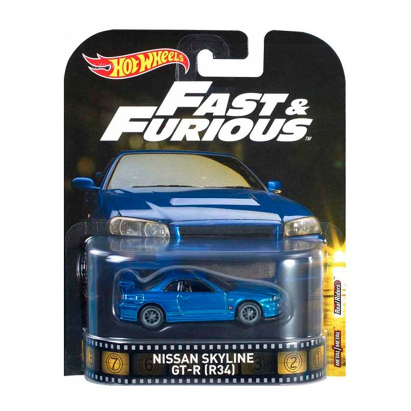 Amazon | ホットウィール日産スカイラインGT-R（R34）レトロ2017新