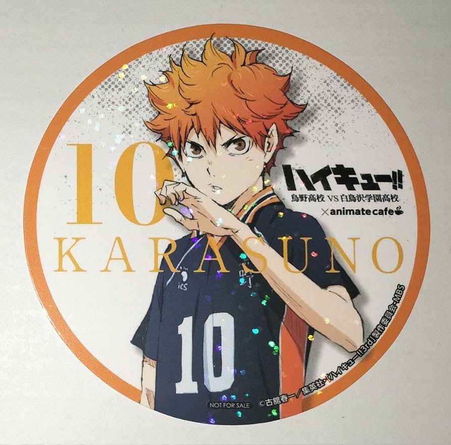 Amazon.co.jp: ハイキュー 日向翔陽 ホログラムコースター 等身