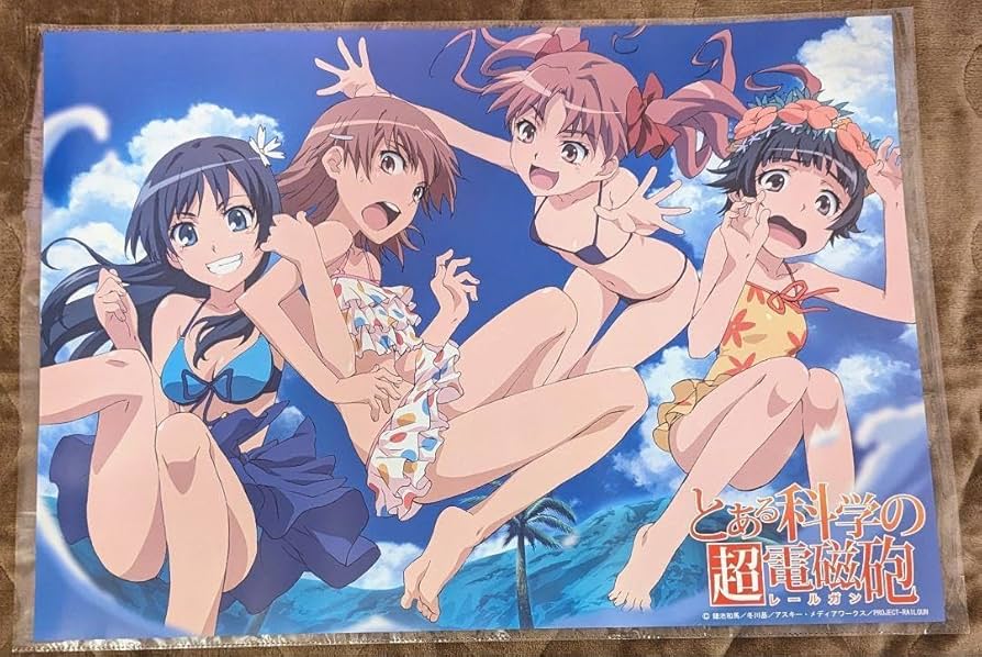 Amazon.co.jp: 御坂美琴 白井黒子 とある科学の超電磁砲 お風呂