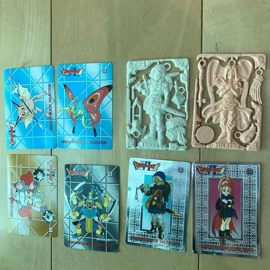 Amazon.co.jp: DQ 6 カード キーホルダー パキパキカード シール