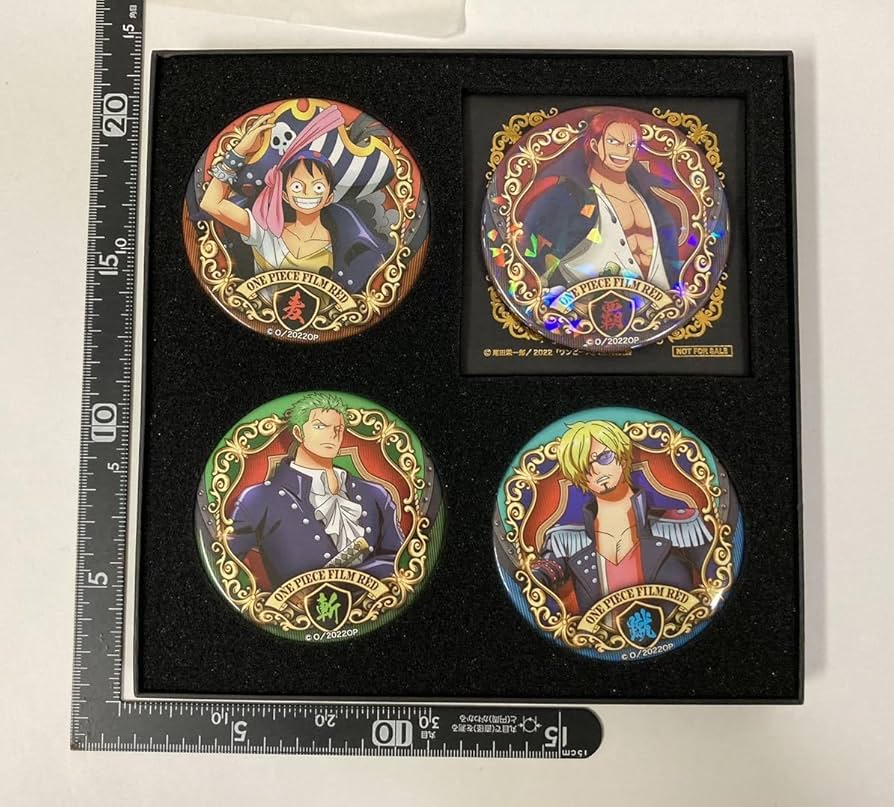 ワンピース FILM Z 缶バッジ コンプセット ナンジャタウン限定 輩 ルフィ