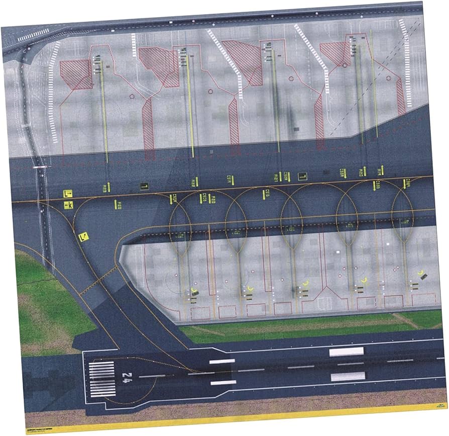 Amazon | 1:500 1:400スケールモデル空港エプロンレイアウト旅客ゲート