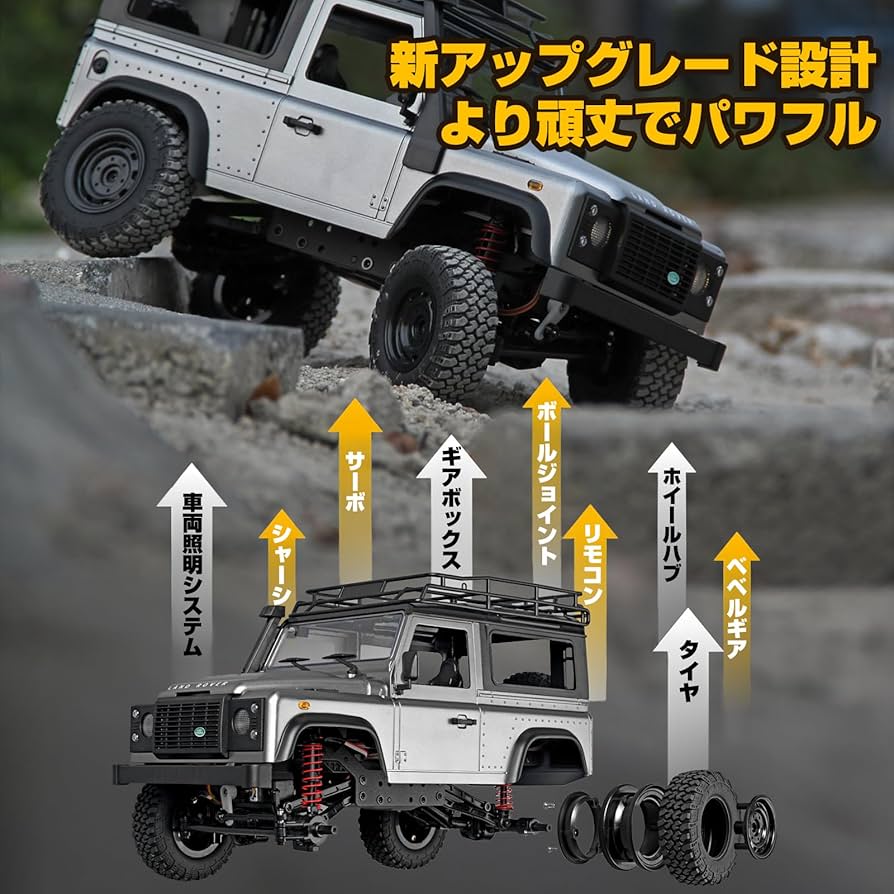 Amazon.co.jp: ラジコン オフロード アップグレード版 ラジコンカー