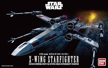 Amazon.com: Bandai Star Wars 1/72 X- Wing Starfighter : Toys & Games