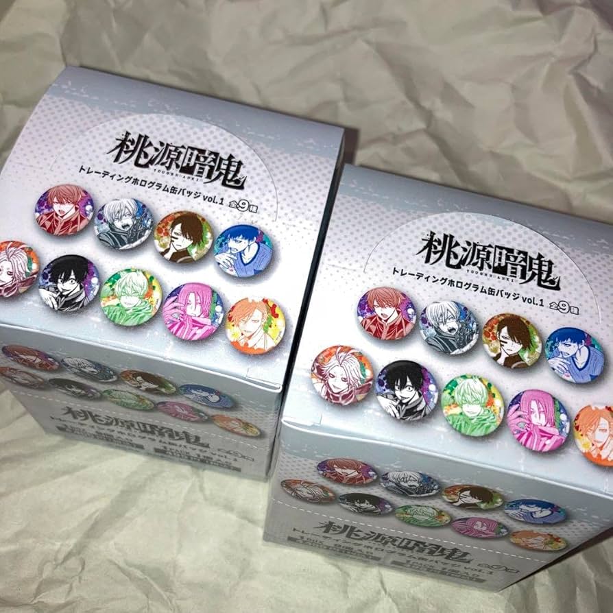Amazon.co.jp: 桃源暗鬼 トレーディング ホログラム缶バッジ vol.1