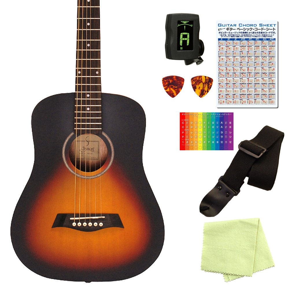 Amazon | ミニギター アコースティックギター S.Yairi YM-02 初心者 超