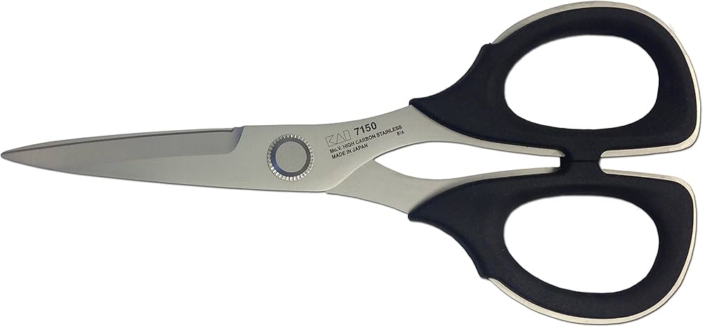 Amazon.co.jp: 貝印 刺繍 裁縫はさみ 6 150mm ハサミ 7150: ホビー